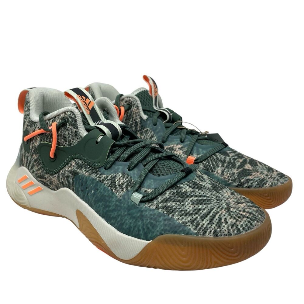 Adidas Harden Stepback 3 Tie Dye Basketball Shoes Green GZ7240 Size 8